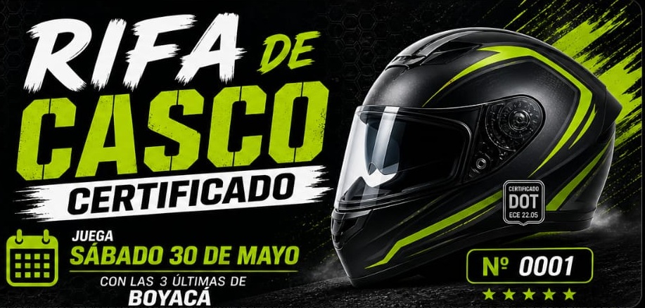 Rifa Casco Certificado